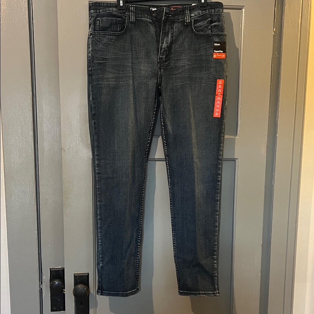 Urban Pipeline Charcoal Slim Fit Jeans